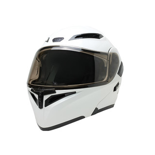EVO 安全帽 CA-965 CA965 素色 白色 雙鏡可樂帽 全拆洗 內墨鏡 可樂帽 全罩《比帽王》