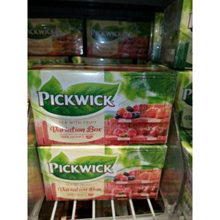 PICKWICK 荷蘭茶包 百年品牌 果茶 綜合水果茶 森林莓果 草莓 覆盆子 櫻桃 純天然 水果茶 1盒20入