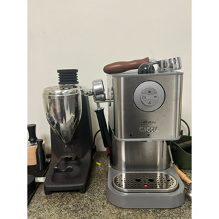 Gaggia咖啡機+Quamar商用磨豆機 64mm