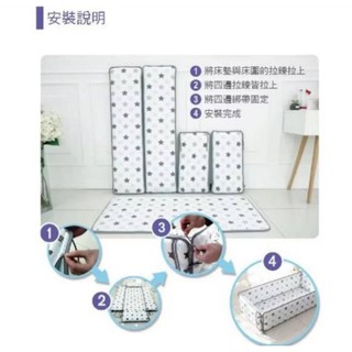 超推薦 不怕寶寶趴睡悶鼻 很乾淨 韓國 pogmang 3D床圍/透氣墊/120cm/滿天星/床墊/床圍/爬行墊/睡箱