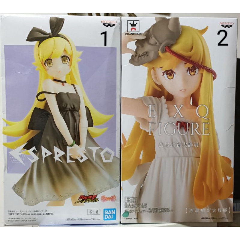 代理版 Espresto EXQ 西尾維新 物語系列 忍野忍 小忍 禮服洋裝 忍野忍 大辭展 忍野 化物語 景品公仔