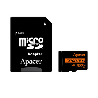 《sunlink-》Apacer宇瞻 512GB microSDXC UHS-I U3 A2 V30 記憶卡