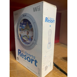 _二手良品_特價優惠 任天堂 Wii 原版渡假勝地/度假勝地(日版)+原廠動感強化器(Wii U可用)