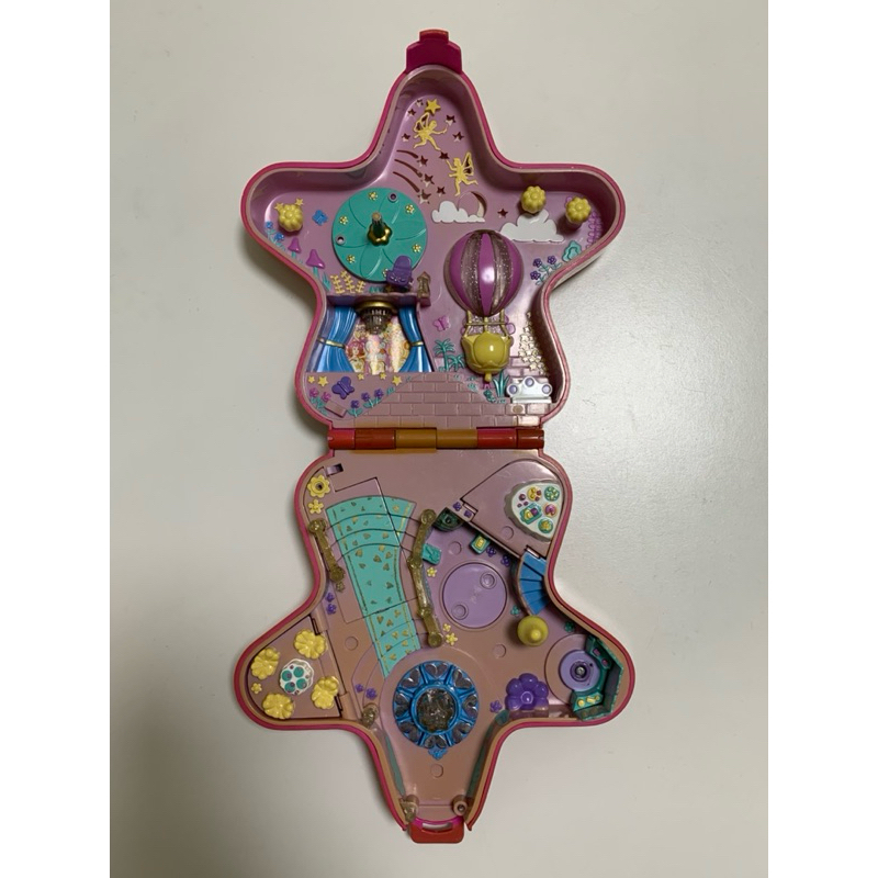 Polly pocket 1993 星星遊樂園 二手 可亮燈
