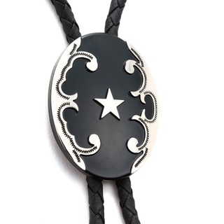 【MF select】銀河系浮雕星辰 保羅領帶 Bolo Tie 美式項鍊 皮質項鍊