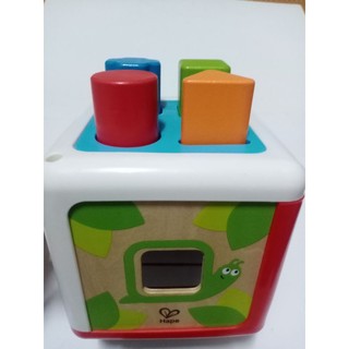 德國Hape多彩分類積木盒/ Hape積木盒/ 積木玩具/ 顏色形狀感知幼兒玩具/ 學習玩具/ 益智積木玩具
