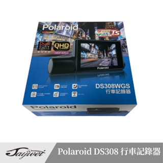 福利品出清-無保固 Polaroid寶麗萊 DS308WGS 汽車前後錄行車紀錄器