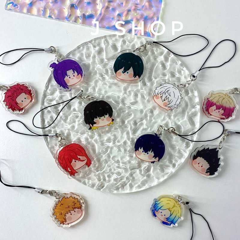 ⚡️J⚡️【現貨】藍色監獄 手機吊飾 潔世一 蜂樂迴 國神鍊介 千切豹馬 凪誠士郎 御影玲王 糸師凜 糸師冴 馬狼 凱薩