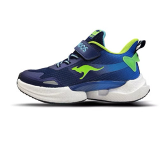 KangaROOS 美國袋鼠 太空科技輕量童鞋透氣支撐藍綠 (KK41506)原價1480特價1380尺寸19～23