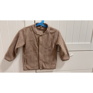 無印良品Muji 二手內搭毛絨外套 90cm