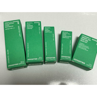 INNNISFREE 綠茶 玻尿酸 保濕 防曬精華 A醇淨膚超修護霜 A醇 淨膚超修護 PDRN 水光 安瓶 維他命C