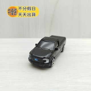 宅米吉 全新盒裝現貨~1:64~福特 FORD F-150 黑色 黑窗 合金 模型車 玩具 小汽車 收藏 交通