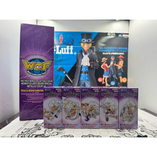 正版 海賊王 WCF 盒玩 公仔 5檔魯夫 魯夫 萬代Bandai