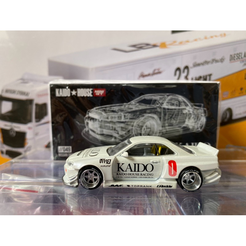 Mini GT Kaido House #049 Nissan Skyline GT-R 34
