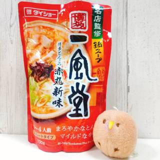 日本 DAISHO 一風堂 名店監修 博多 豚骨 赤丸新味 火鍋湯底 火鍋 湯底 九州醬油 豆瓣醬 辣鍋 冬天 700克