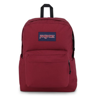 JANSPORT SUPERBREAK PLUS 經典後揹包 酒棕紅 (JS0A4QUE04S)