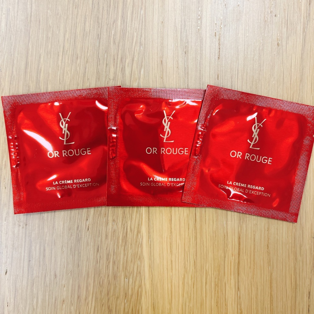 金緻奢華賦活眼霜 1ml 試用包 YSL 聖羅蘭 金緻奢華 眼霜 coco彩購