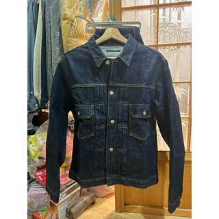 J.store 二手 極新 日本製 阿美咔嘰古著 URBAN RESEARCH Doors 赤耳 丹寧外套 褲 尺寸40