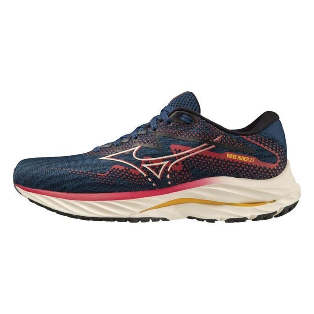 Mizuno Wave Rider 27  男 慢跑鞋 一般型  深藍 J1GC230308 【S.E運動】