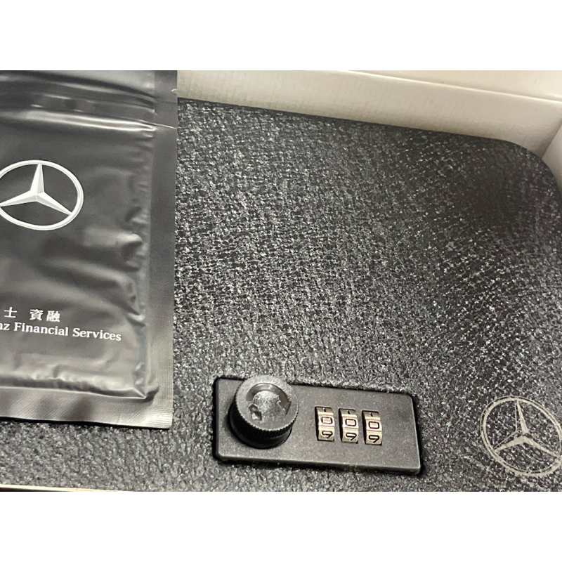 賓士 小型保險箱 珠寶首飾盒