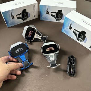 自留！🇺🇸美英出口單可調節智慧感應車載車用15W快充手機導航支架充電支架感應充電感應伸縮開合汽車用品