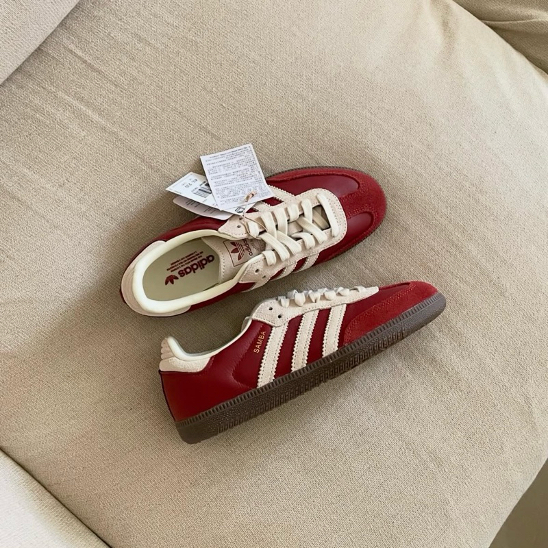 【BKS】Adidas Samba OG 雪紅 /德訓鞋/國代代購/JI3216