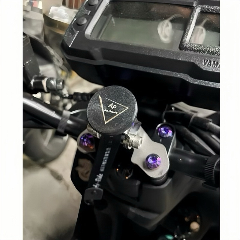 Ap_ride 2025 後照鏡磁吸手機架 單鎖點版本 機車手機架 DRG水冷BWS 磁吸手機架 六代勁戰 手機磁吸貼片