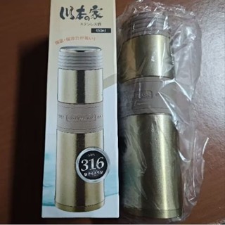 全新*川本之家真空保溫保冷韓菓杯316醫療級不銹鋼450ml