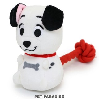 貝果貝果 日本 Pet paradise 代理 DISNEY 101忠狗 結繩啾啾玩具[T4800]