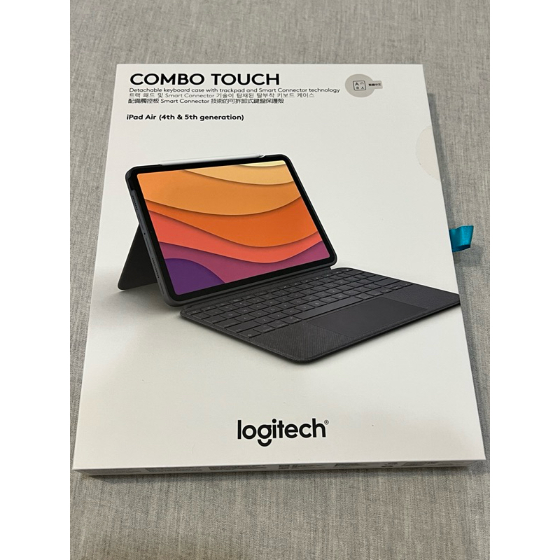 二手羅技Logitech combo touch Ipad Air 4代、5代共用