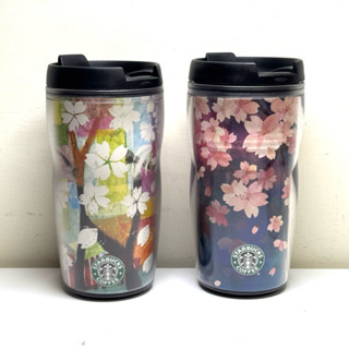 全新絕版2002&2005年Starbucks星巴克櫻花隨行杯（8oz 240ml）
