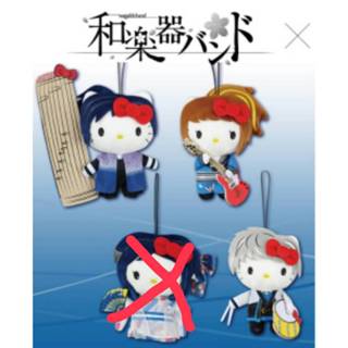 現貨 日版稀有品 13cm 三麗鷗 和樂器樂團 聯名 hello kitty 娃娃 吊飾 (請告知款)