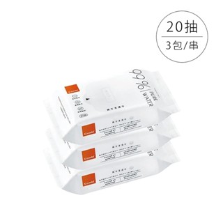 Combi 康貝 純水柔濕巾20抽3入【佳兒園婦幼館】