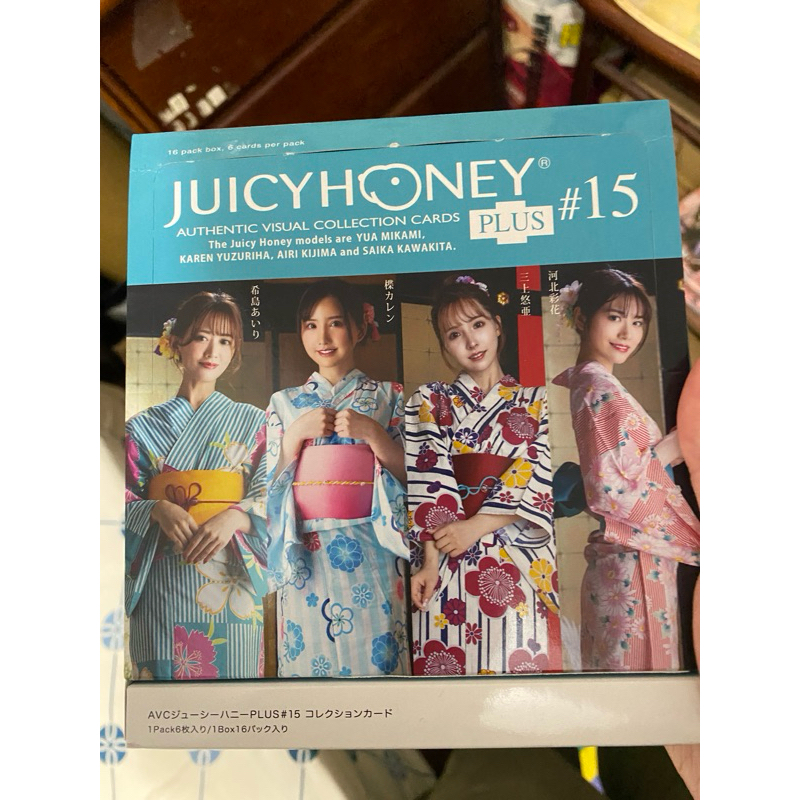 Juicy honey plus 15 三上悠亞 河北彩花 楪可憐 希島愛里 未拆卡包