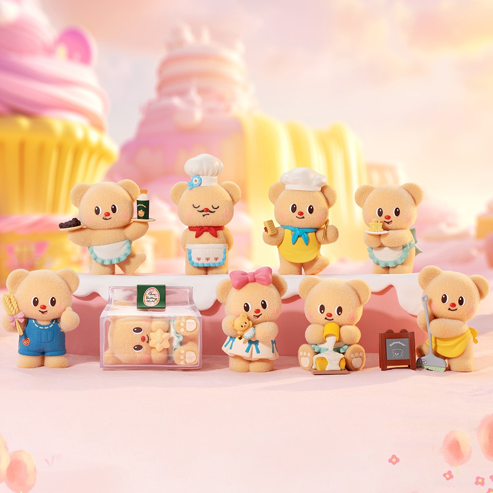 FUNISM 玩樂主義 Butterbear 黃油小熊 烘焙工坊系列盲盒（隨機出貨）FU21104