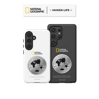 National Geographic 國家地理｜S25 Ultra Metal Deco 地球徽章手機殼 三星手機