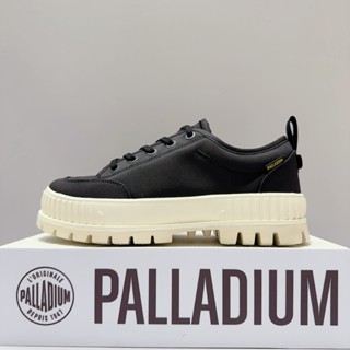 PALLADIUM PALLASHOCK LO WP 男女款 黑白色 低筒 餅乾鞋 防水 休閒鞋 74408-043