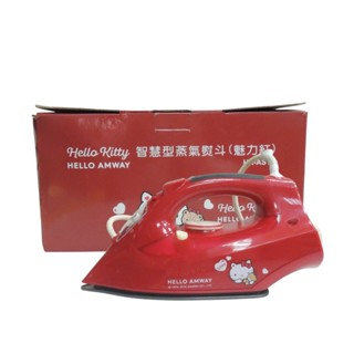 金卡價313 二手 Hello kitty智慧型蒸氣熨斗（魅力紅）HK-AS12 229900011505 03