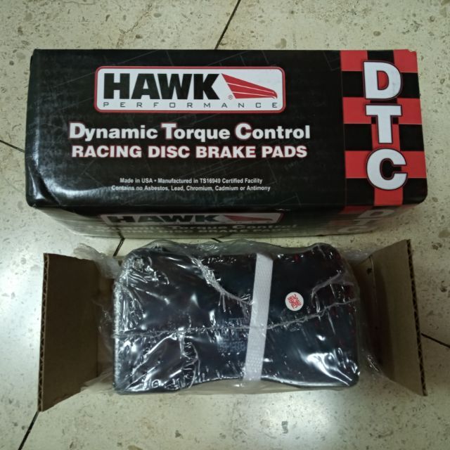 HAWK Performance HONDA CIVIC FK8 Type-R 前四煞車來令片 DTC-70