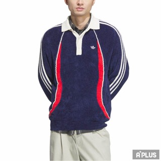 ADIDAS 男 RS M SWEATER POLO 針織 長袖上衣 - JN3795