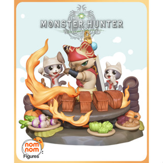 Tazo代印[NOM] Q版喵喵廚師-魔物獵人Meowscular Chef Monster Hunter 3D列印模型