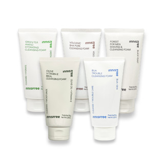 【INNISFREE】悅詩風吟全系列洗面乳 橄欖 綠茶 火山 海鹽 香榧 蘋果 櫻花 保濕洗面乳