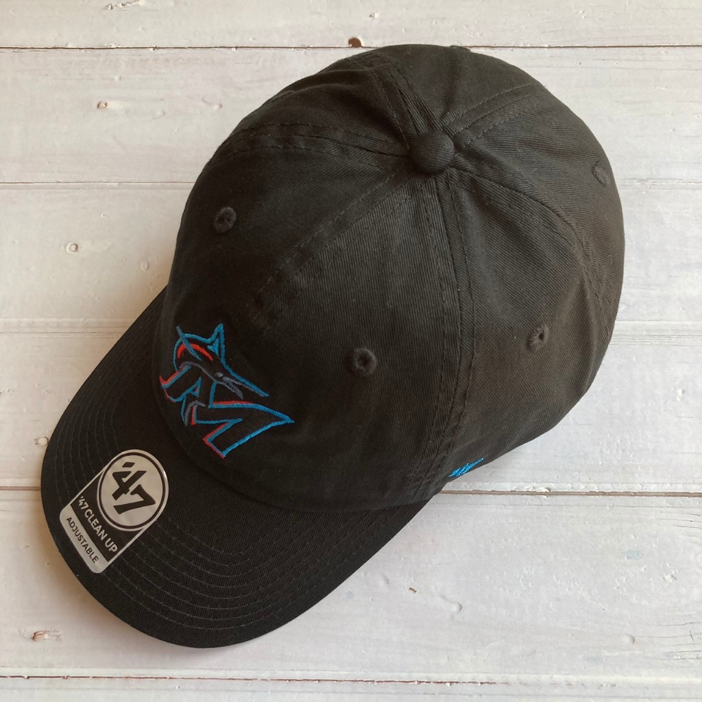 現貨 47Brand MLB 邁阿密馬林魚隊 Miami Marlins 棒球帽 老帽 帽子