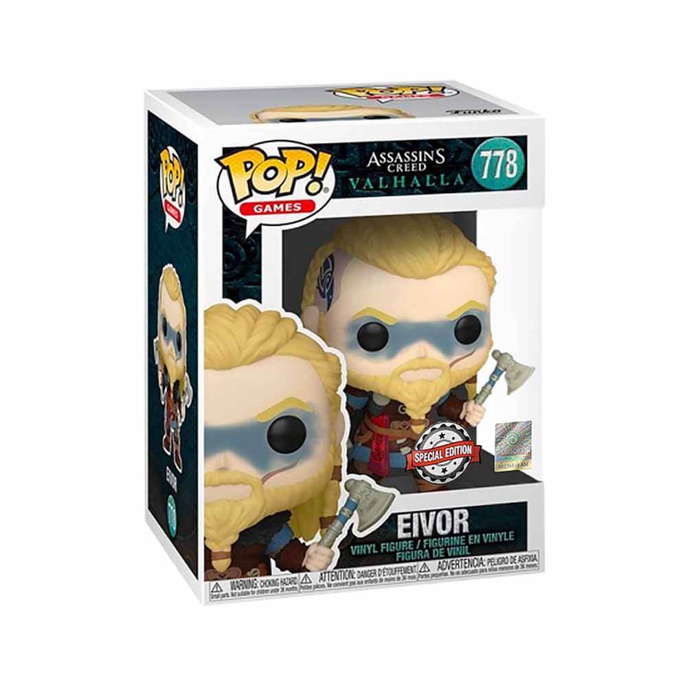 FUNKO POP 778 刺客教條 EIVOR 維京紀元 埃沃爾 限定版 收藏 公仔
