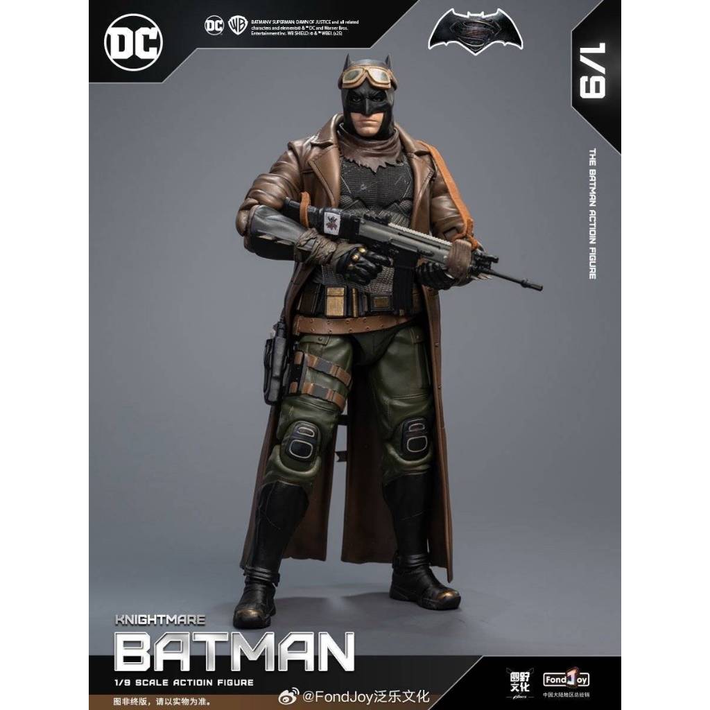 【杯麵宅品】現貨 FondJoy 泛樂文化 1/9 噩夢蝙蝠俠 蝙蝠俠大戰超人：正義黎明 可動人偶