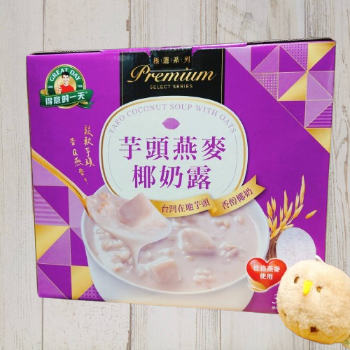 COSTCO 好市多 台灣 得意的一天 芋頭燕麥椰奶露 750公克  3包 芋頭 燕麥 椰奶 台灣芋頭 無香料 無色素