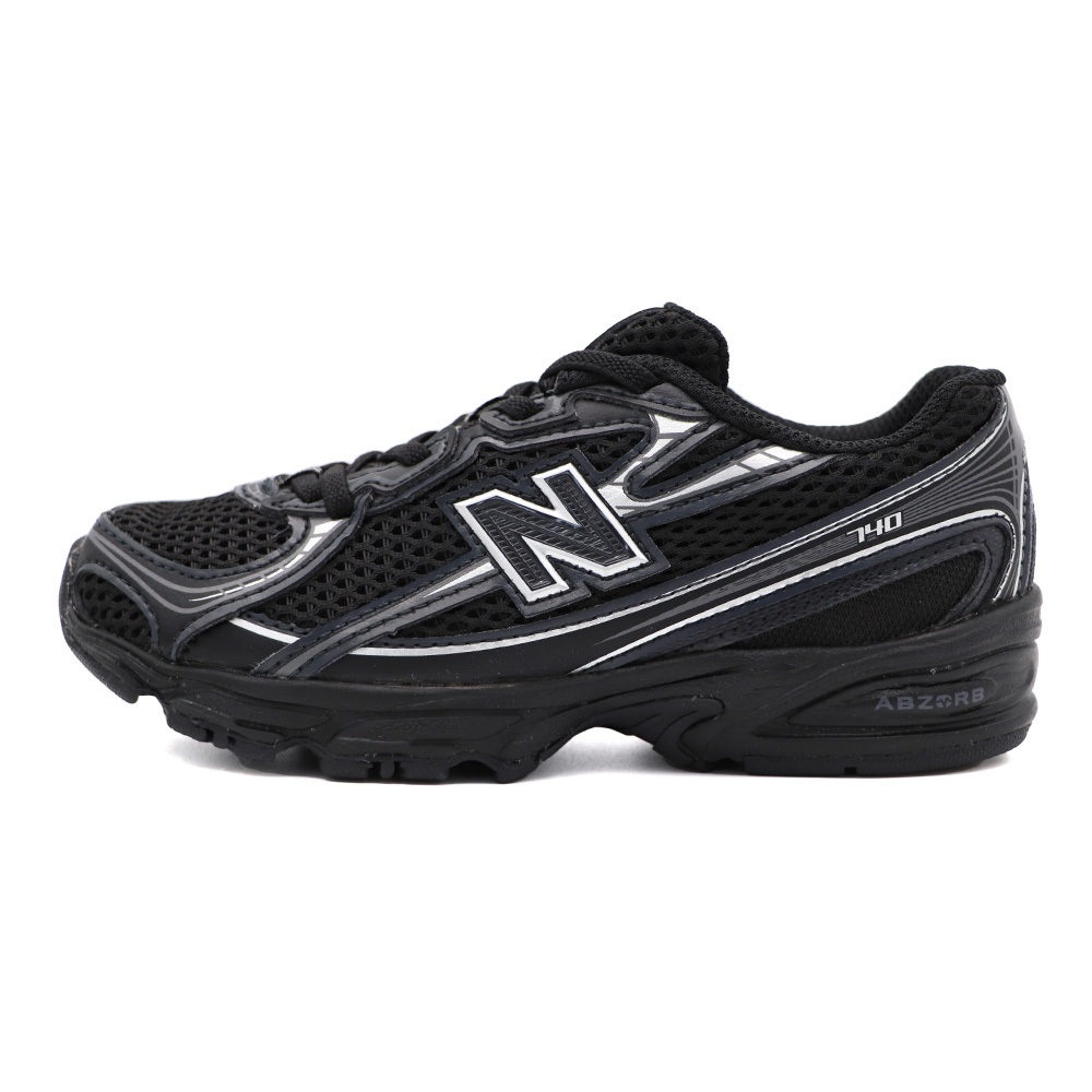 New Balance 740 NB 740 套入式 運動鞋 中童鞋 黑銀 S1130 (PZ740BM)