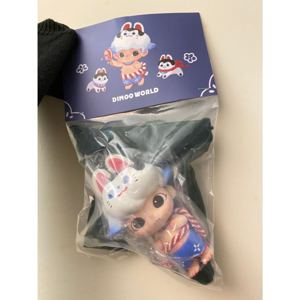 POPMART DIMOO 犬張子 日本原宿限定288體聖誕老人DIMOO 犬張子POPMART 聖誕限定, 興趣