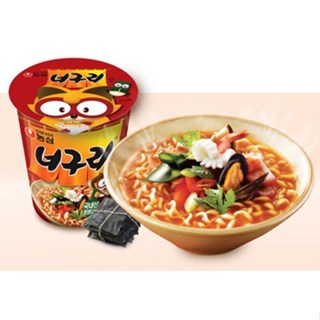Nongshim 農心 浣熊香辣海鮮烏龍麵 杯裝62g【快速出貨】韓國原裝🇰🇷 GGG 香辣海鮮湯🦑 Q彈烏龍麵