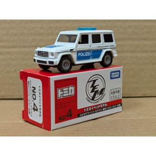 絕版 現貨 TOMICA 會場限定 TEM No.4 賓士 G-CLASS 德國警車 左右門可開